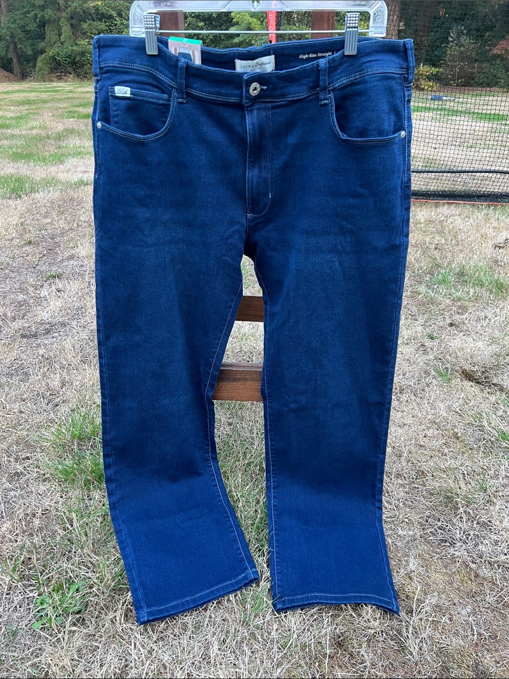 JACHS Girlfriend Dark Blue Jeans